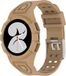 Wigento Samsung Galaxy Watch 5 Pro 45mm siliconen horlogeband met geïntegreerde behuizing