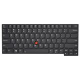 Lenovo 01YP388 Toetsenbord Zwart Brits Engels voor Thinkpad T480s/E480/L480