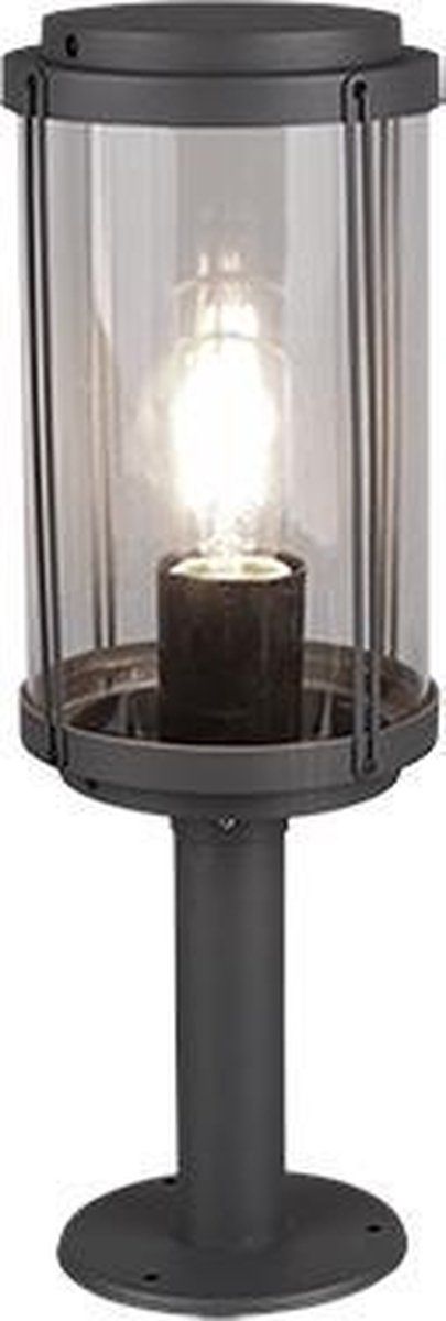 Trio Palen Leuchten Tanaro - Antraciet | Aluminium | E27 | Buitenlamp
