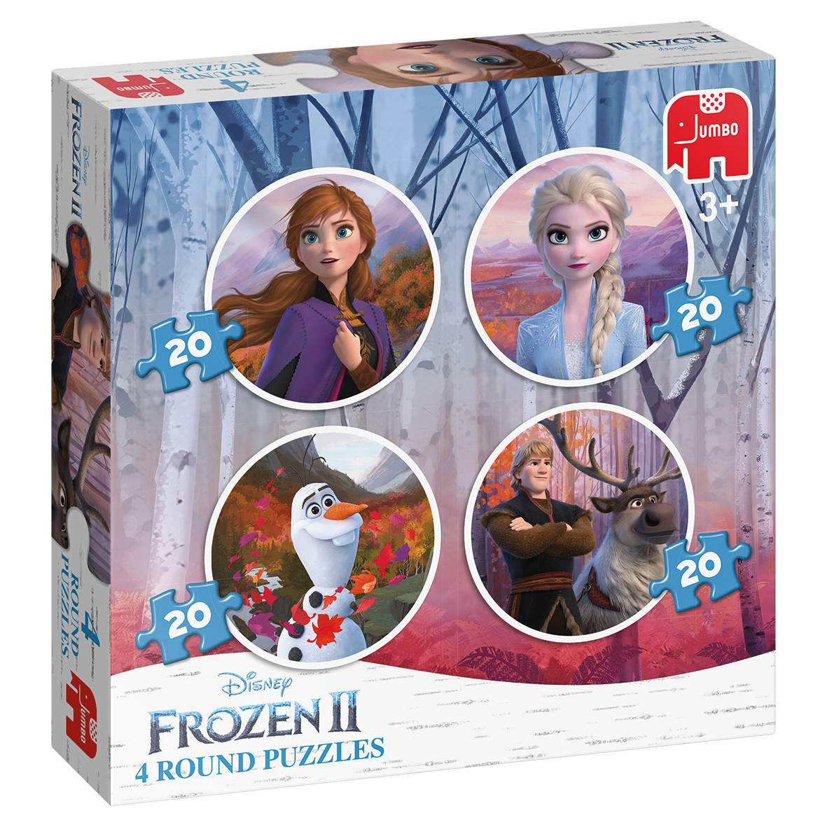 Jumbo Disney Frozen 2 - 4in1 Ronde