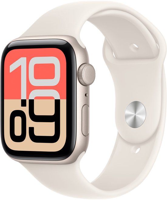 Apple Watch SE (3rd generation) 44mm Beige OLED Smartwatch with GPS