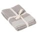 Bloomingville Cotton Waffle Weave theedoeken, katoen, grijs, 2 stuks