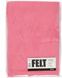 Creativ Company CC Craft Felt, A4, 10 sheets, Rose