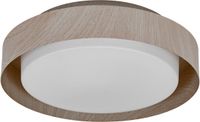 Osram Orbis Madrid Plafondlamp 290mm Houtkleur E27 IP20