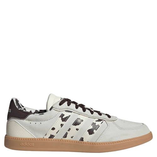 adidas Sportswear Breaknet imitatieleren sneakers met dierenprint - lichtgrijs
