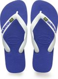 Havaianas Brasil Logo Unisex Teenslippers - Marine Blue - Maat 27/28