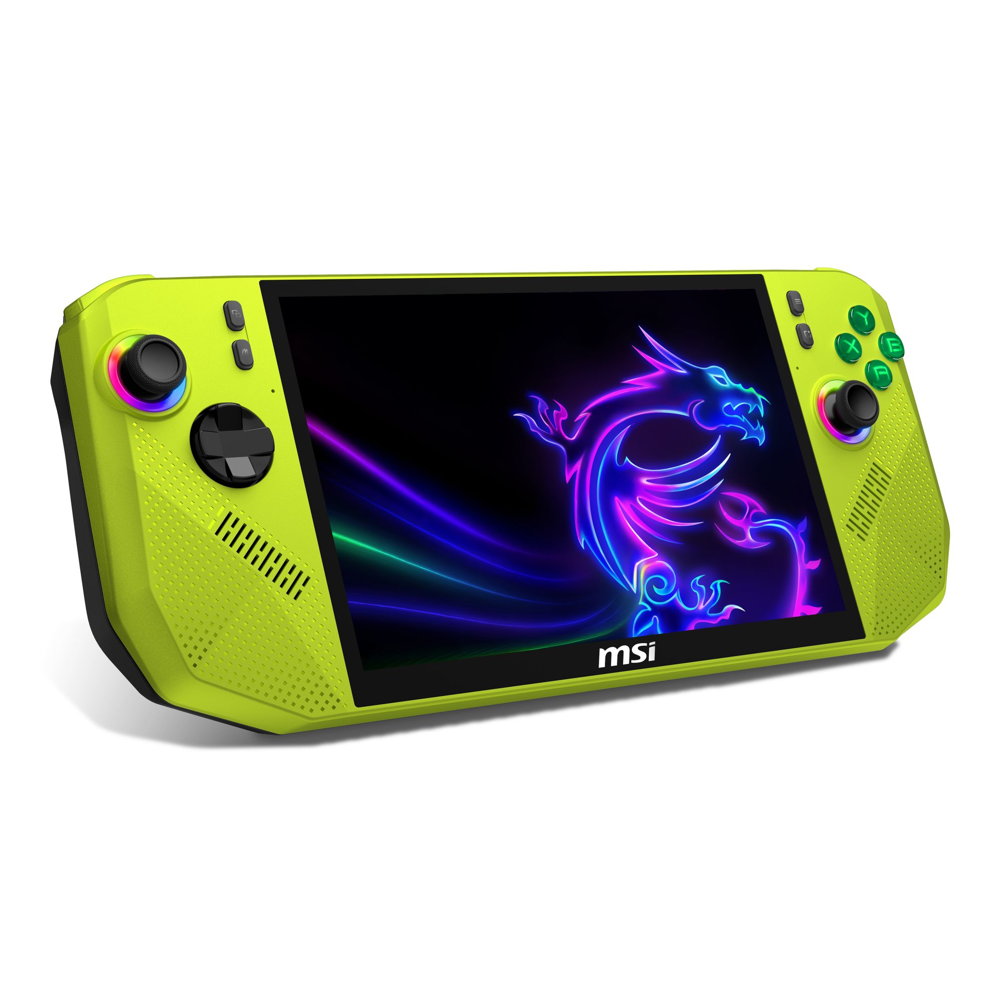 MSI CLAW A8 BZ2EM-048NL 8" Gaming Console - AMD Ryzen Z2 Extreme, 1TB SSD, Green