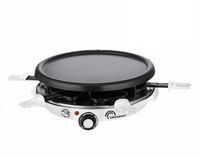 Little Balance 8748PACKABIMÉ raclette 6 personen 1200 W Zwart, Wit