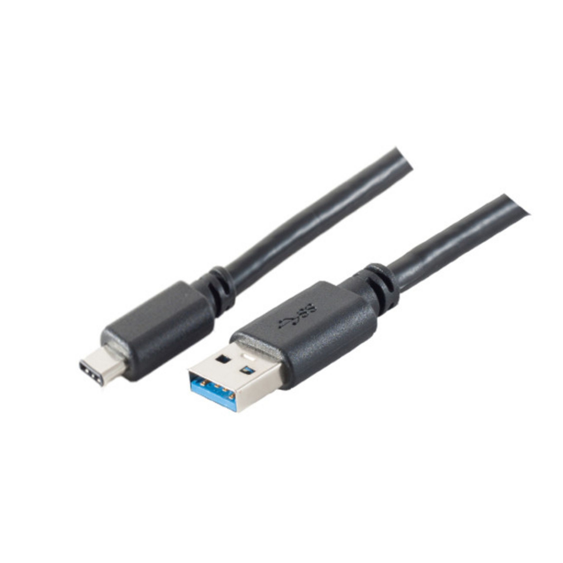 S-Impuls 77141-1.0 USB-kabel - 1 m - Zwart