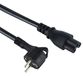 Electraline 95503 1.8M C5 netsnoer Laptop netsnoer met CEE7 3-weg voeding (3-draads)