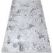 Mefe Tapis Mefe Moderne 8725 Cercles Empreinte Digitale - Structural Deux Niveaux De Molleton Gris Grey 200x290 cm