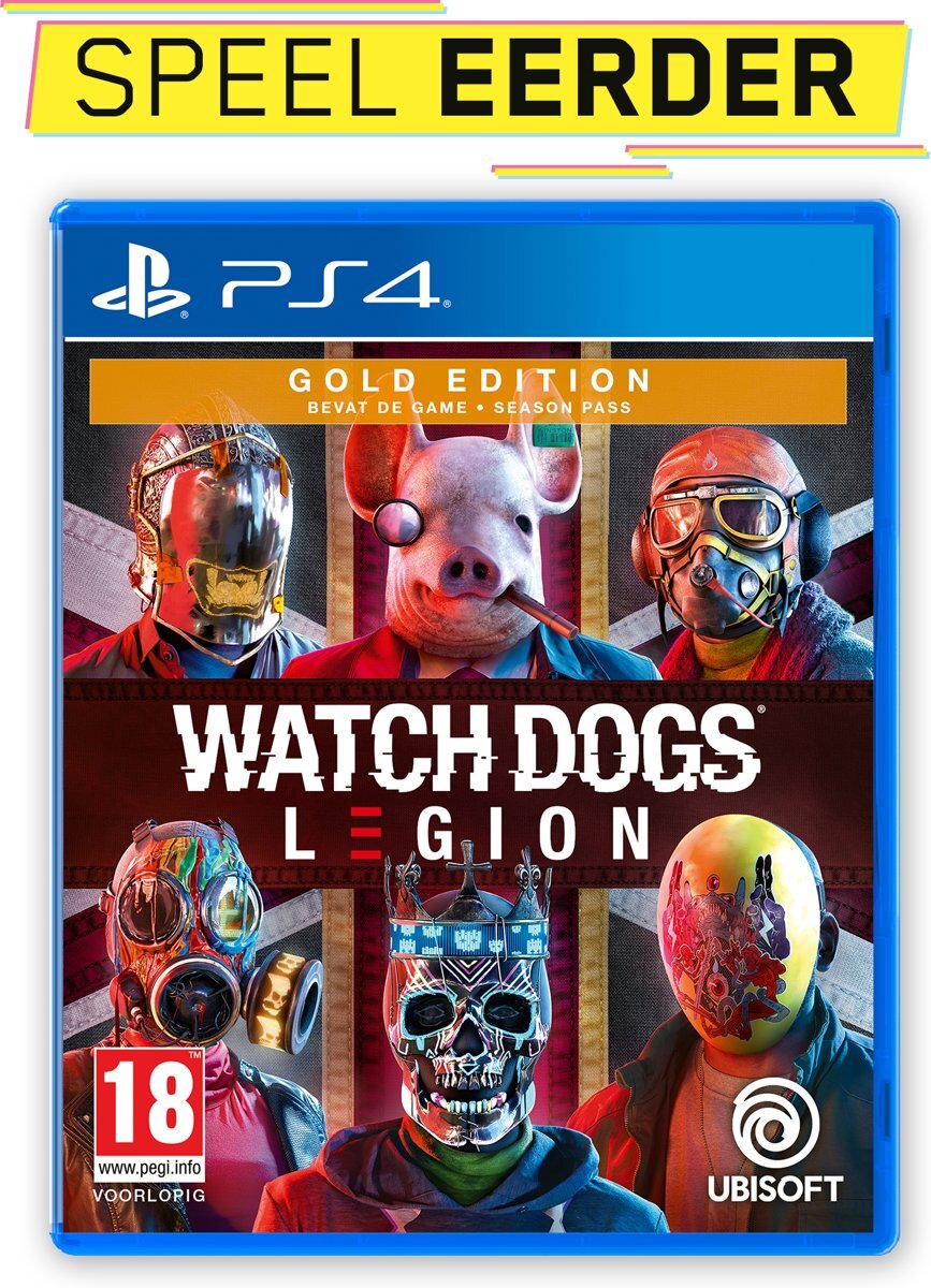 Watch Dogs Watch Dogs Legion Gold Edition PlayStation 4