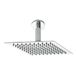 Hudson Reed Pommeau de douche carré - Ciel de pluie plafond - 20 cm