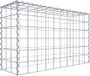 Gabionne de fixation Type 3 100 cm x 60 cm x 30 cm (L x H x P), maille 10 cm x 10 cm, spirale