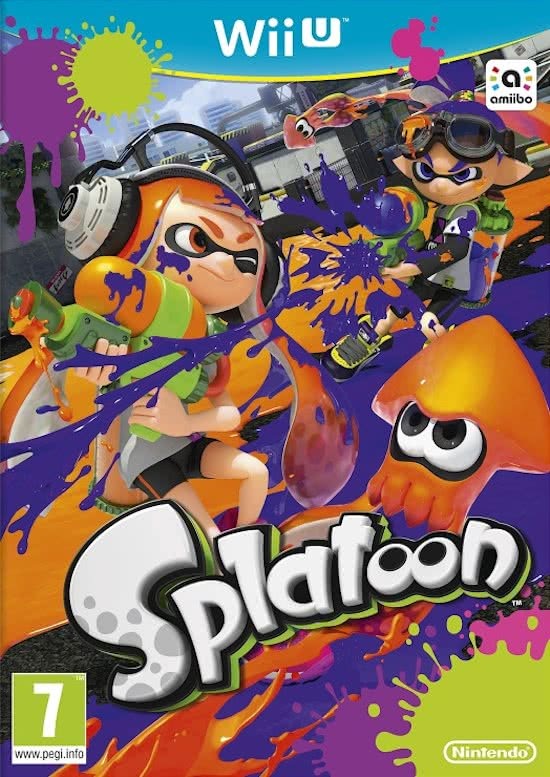 Nintendo Splatoon WII U