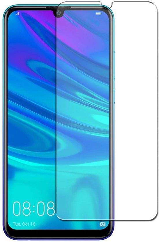 iCall Huawei P Smart 2019 Screenprotector Glazen Gehard Case Friendly Tempered Glass - van