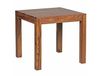 FineBuy Table de salle à manger 80x80 cm bois de Sheesham massif