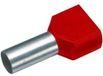 Vogt Verbindungstechnik 490814D Dubbele adereindhulzen 10 mm² Deels geïsoleerd Rood 100 stuk(s)