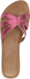 Lazamani Nina Leren Dames Slippers Roze Maat 39