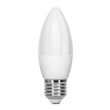 VoltShine LED C37, E27, 4,9 W, 2 stuks