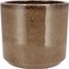 DK Design Bloempot Brown Glaze - Taupe - D18 x H20 cm