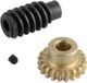 Reely Messing, Staal Wormwielset Soort module: 0.75 Aantal tanden: 20