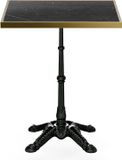 Blumfeldt Patras Lux Bistrotafel - 60x60 cm Marmeren tafel
