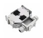 WP WPC-FPB-06-G boîtier de répartiteur en fibre de verre, gris, aluminium