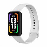 Strap-it siliconen bandje - wit - Geschikt voor Xiaomi Redmi Smart Band Pro