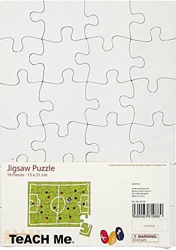 Teach Me BLANKO PUZZEL - A5 15X21 CM -