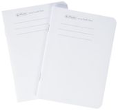 Herlitz 50033812 schrijfblok & schrift A6 80 vel Wit