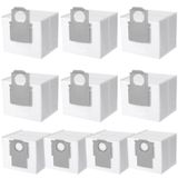 Roborock 10 Stuks Sacs à poussière pour aspirateur Roborock - Sacs de rechange grande capacité