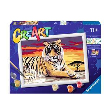 Ravensburger CreArt Majestic Tiger