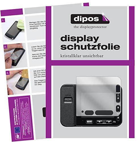 dipos I 2X beschermfolie helder compatibel met Sony DSC-RX0 II folie displaybeschermfolie