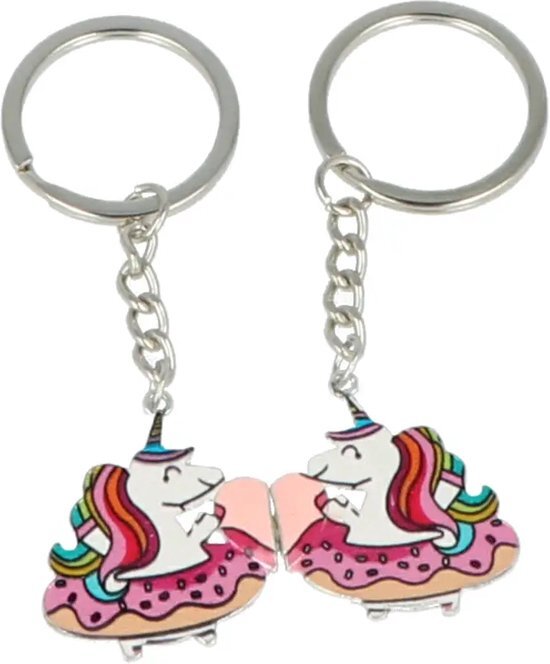 Inca Unicorn Keychains With Magnet Bff 2 Units