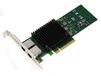 KALEA-INFORMATIQUE PC- en serverkaart PCIe 3.0 x8 Dual Ethernet RJ45 10G 5G 2.5G 1G 2 Poorten met Intel X710-T2-chipset