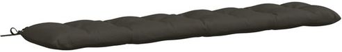 vidaXL Bankkussen VIANEN 100% Polyester Antraciet 180 x 30 x 12 cm