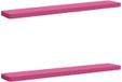 vidaXL Canapé 2 pièces VUGHT 100% Polyester Rose
