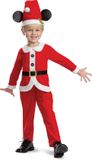 Disguise DISNEY, Kerstmis kostuum Mickey Classic Peuter, Maat S (2T jaar)