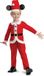 Disguise DISNEY, Kerstmis kostuum Mickey Classic Peuter, Maat S (2T jaar)