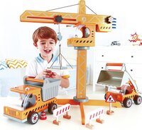 Hape - Grote Bouwkraan - Hout - 3+ jaar