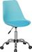 FineBuy HAINAN | Chaise pivotante avec assise en similicuir