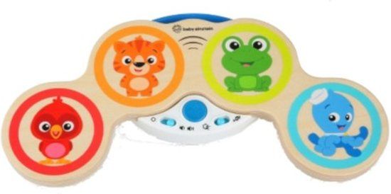 Hape Houten Magic Touch Drums 38 Cm - Multicolor