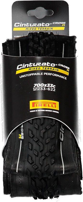 Pirelli Cinturato Cross Mixed 700 Tubeless Gravel Band - 700C / 33 - Black