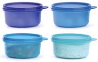 Tupperware Julchen Mini Koelkast 200 ml lichtblauw+blauw+donkerblauw
