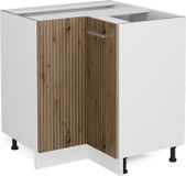 Vicco R-Line Hoekkast – 75.6 cm zonder werkblad Artisanaal eiken