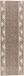 vidaXL Tapijtloper FLORNES Geweven Taupe 80 x 300 cm PP 7 mm