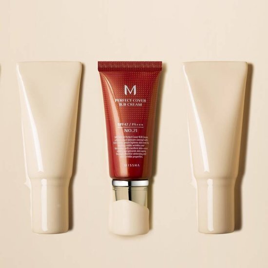 Missha - M Perfect Cover BB Cream SPF42 PA++ 23 Natural Beige