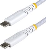 StarTech.com 2m USB-C Laadkabel, Wit, 60W PD