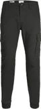 Jack & Jones Heren Broek Paul Warner Cargo Zwart Maat 33/32